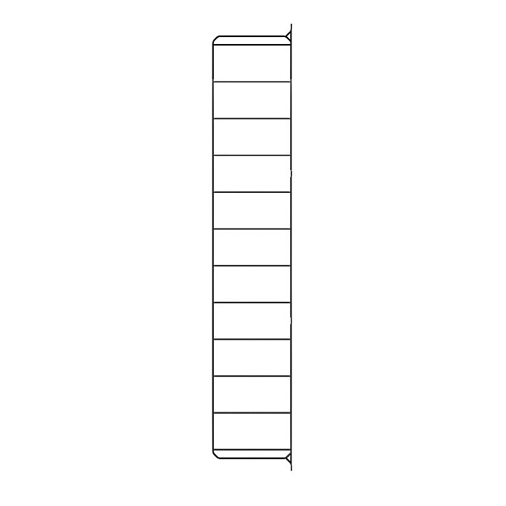Échelle murale pour rangement modulable ouvert GoodHome Rigga noir H. 171,2 cm