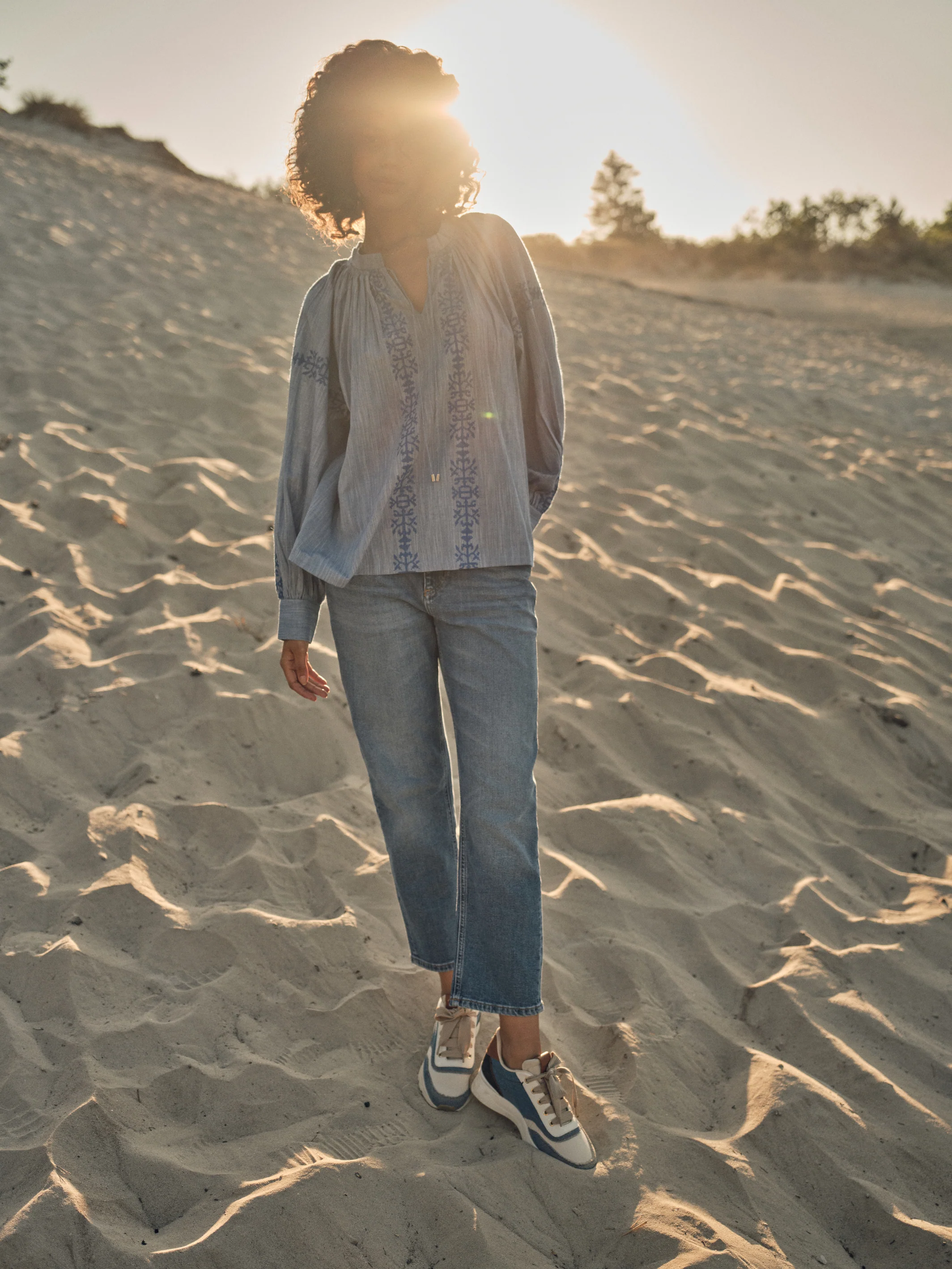 Mos Mosh  Elly Kyoto jeans - Mid Blue