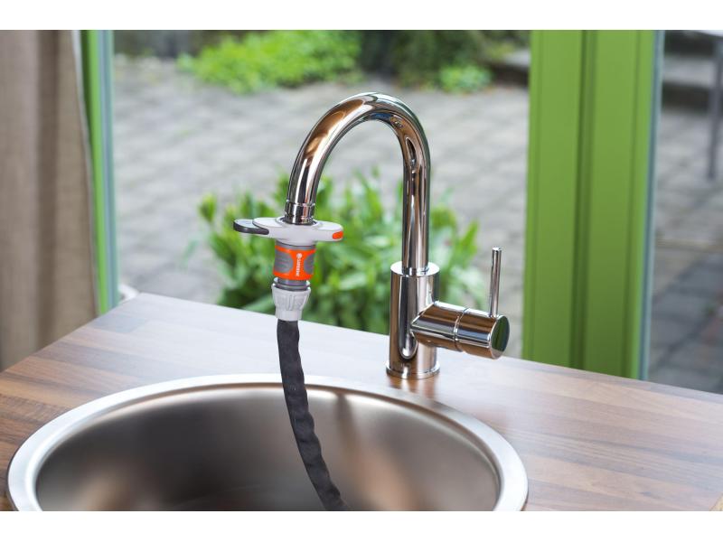 GARDENA Hahnverbinder M 24/M 22 für Indoor-Wasserhähne Hahnverbinder für Indoor-Wasserhähne