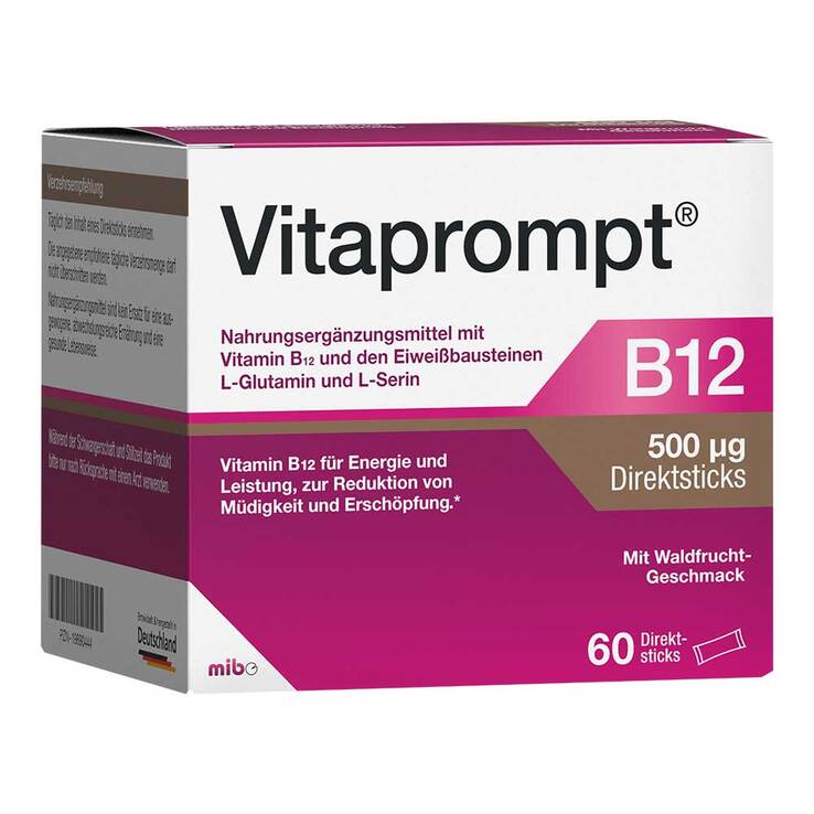 Vitaprompt B12 500 µg Direktsticks, 60 St