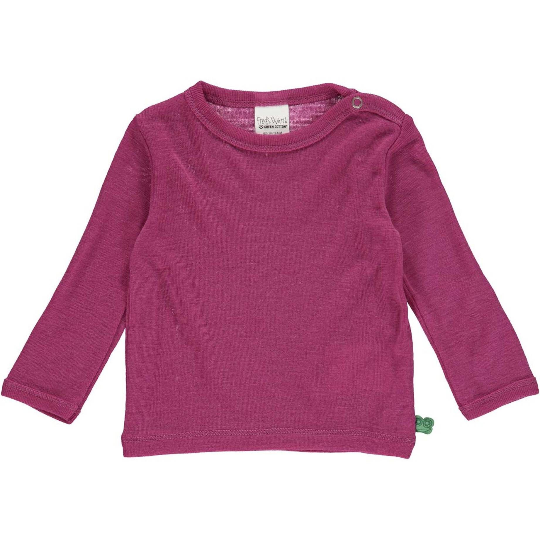 Fred's World by Green Cotton| Jungen Langarmshirt aus Merinowolle