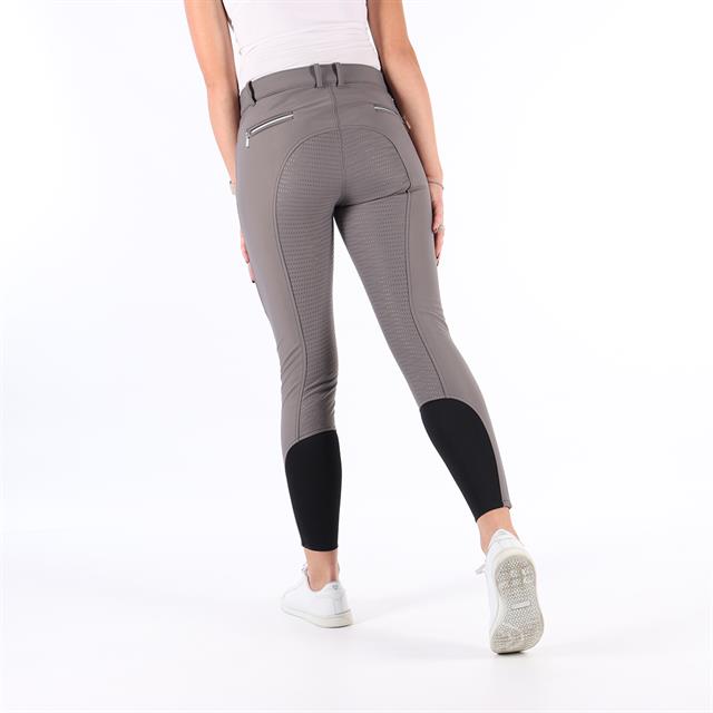 Paardrijbroek QUUR QCardie Softshell Full Grip Grijs