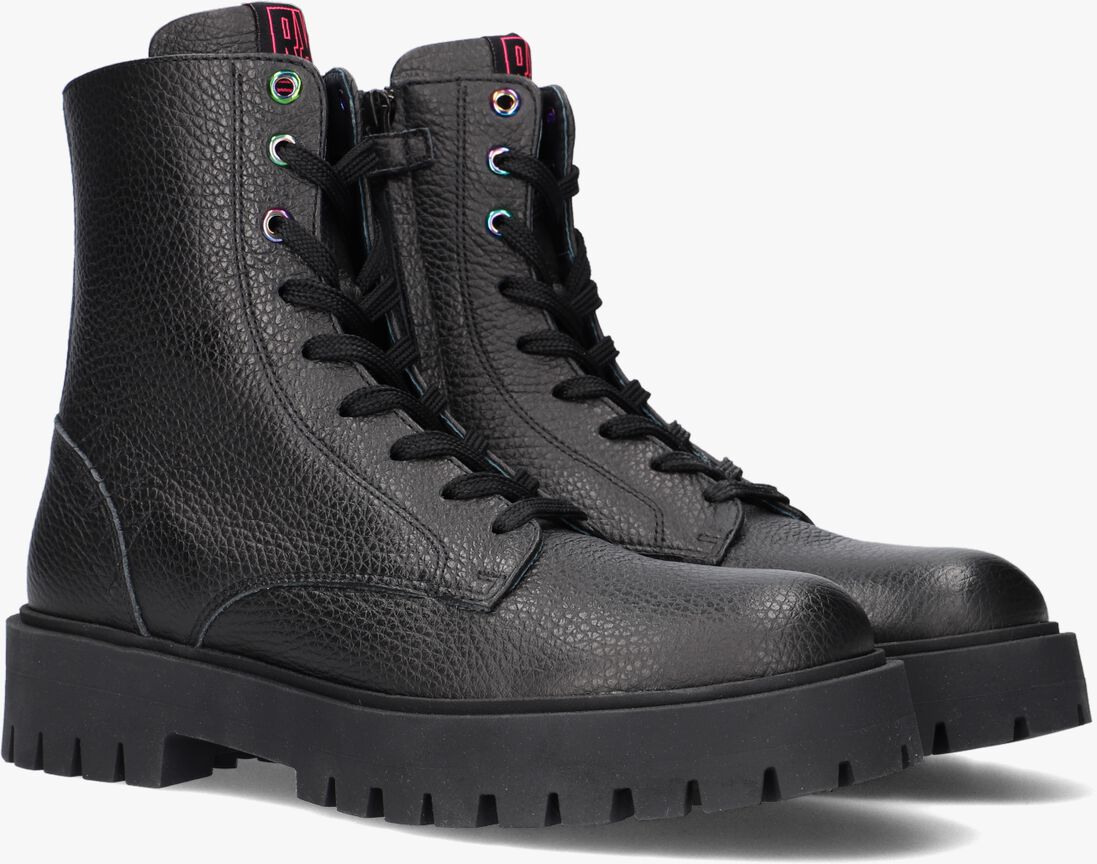 RED-RAG zwarte red-rag veterboots 12394