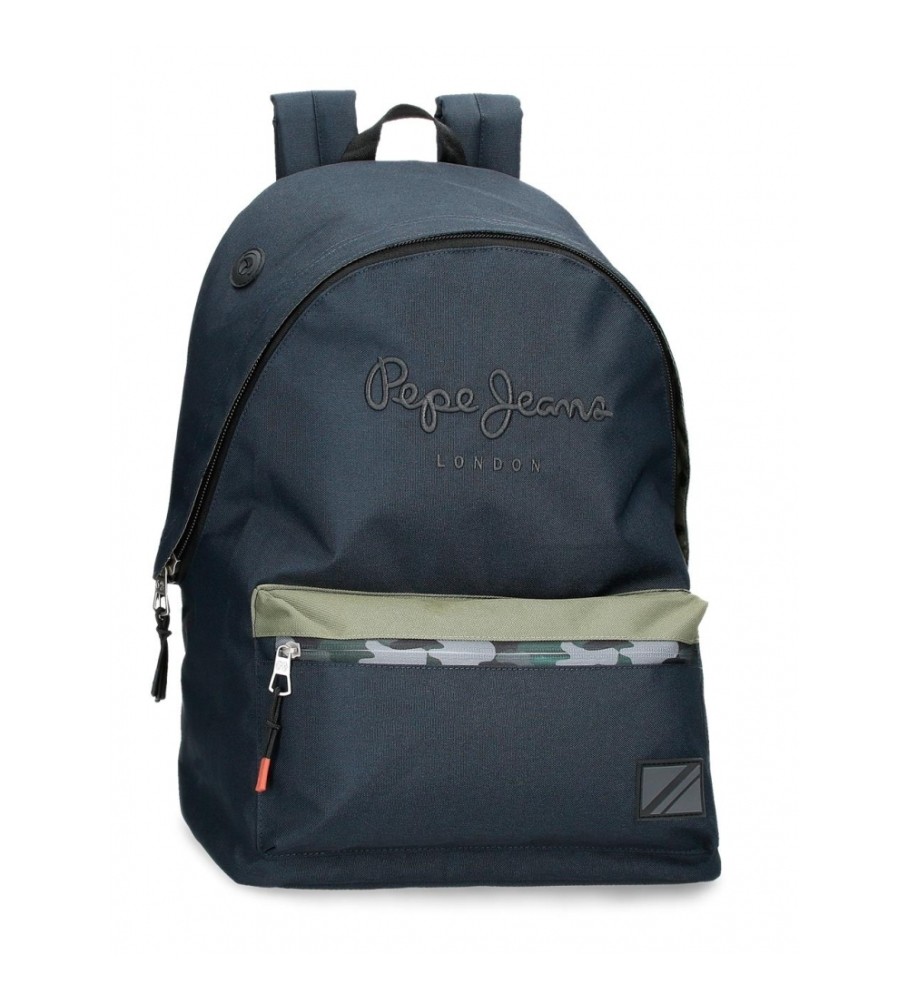 Mochila Pepe Jeans Cromwell 44 cm azul