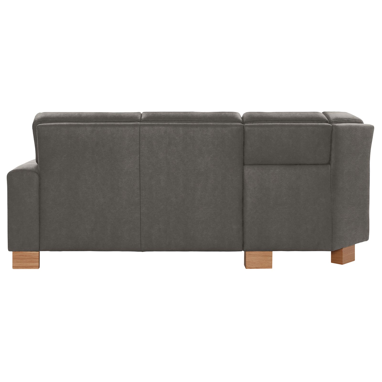 polsterpower Ecksofa - Belle grey - Basismodell - rechts