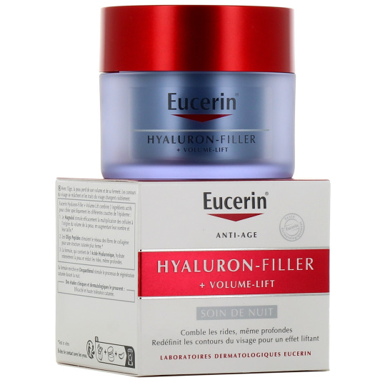 Soin visage de nuit Eucerin Hyaluron-Filler Volume Lift