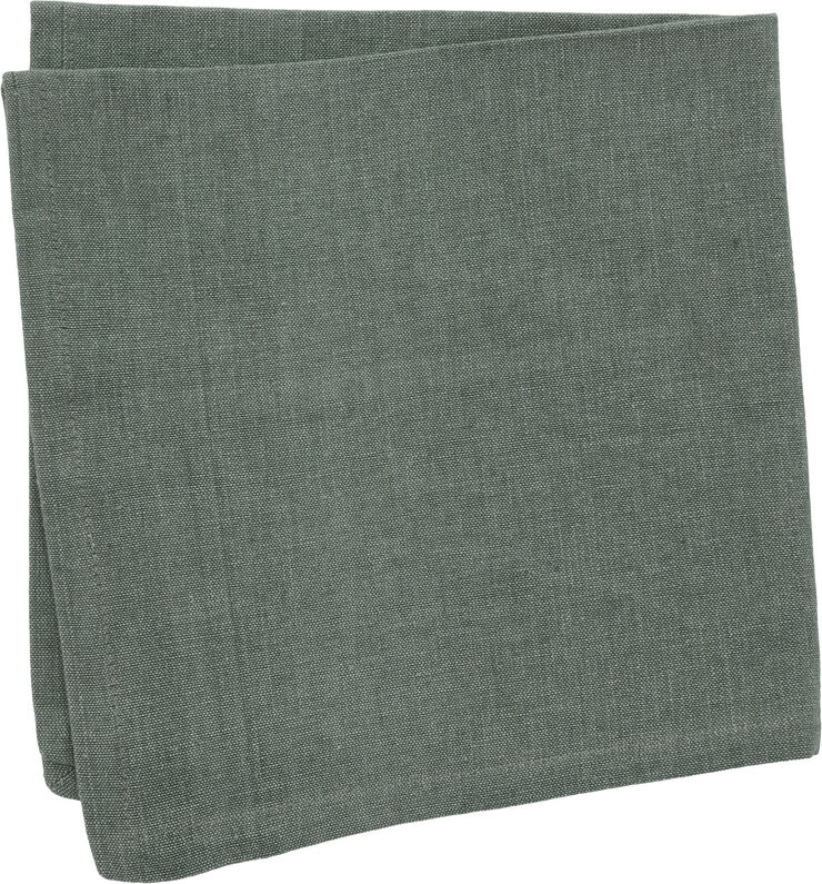 Bastian Mundserviet 45 x 45 cm Forest green 100% ny bomuld Forest green