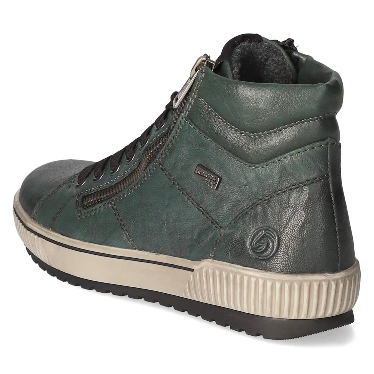 RemonteSchnürstiefeletten - grün