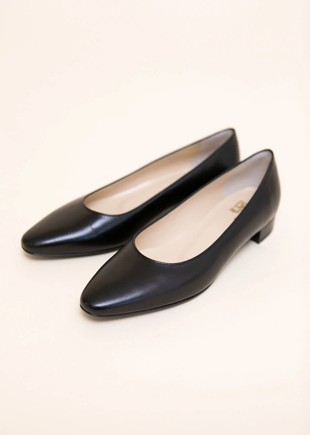 ESCARPIN VIENNE CUIR NOIR