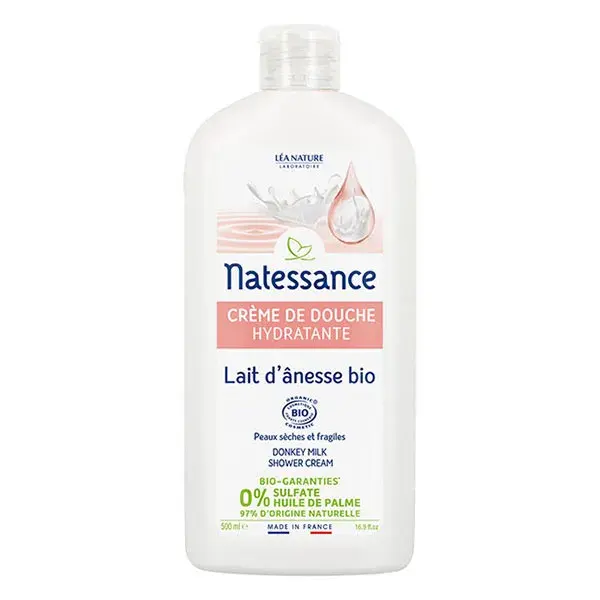 Creme de Banho Natessance com Leite de Burra e Camomila 500ml