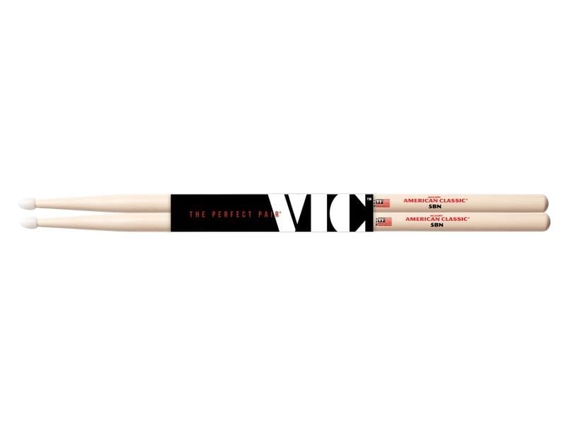 Vic Firth Drumsticks 5BN – 1 Paar American Classic 5BN – Nylon Tip