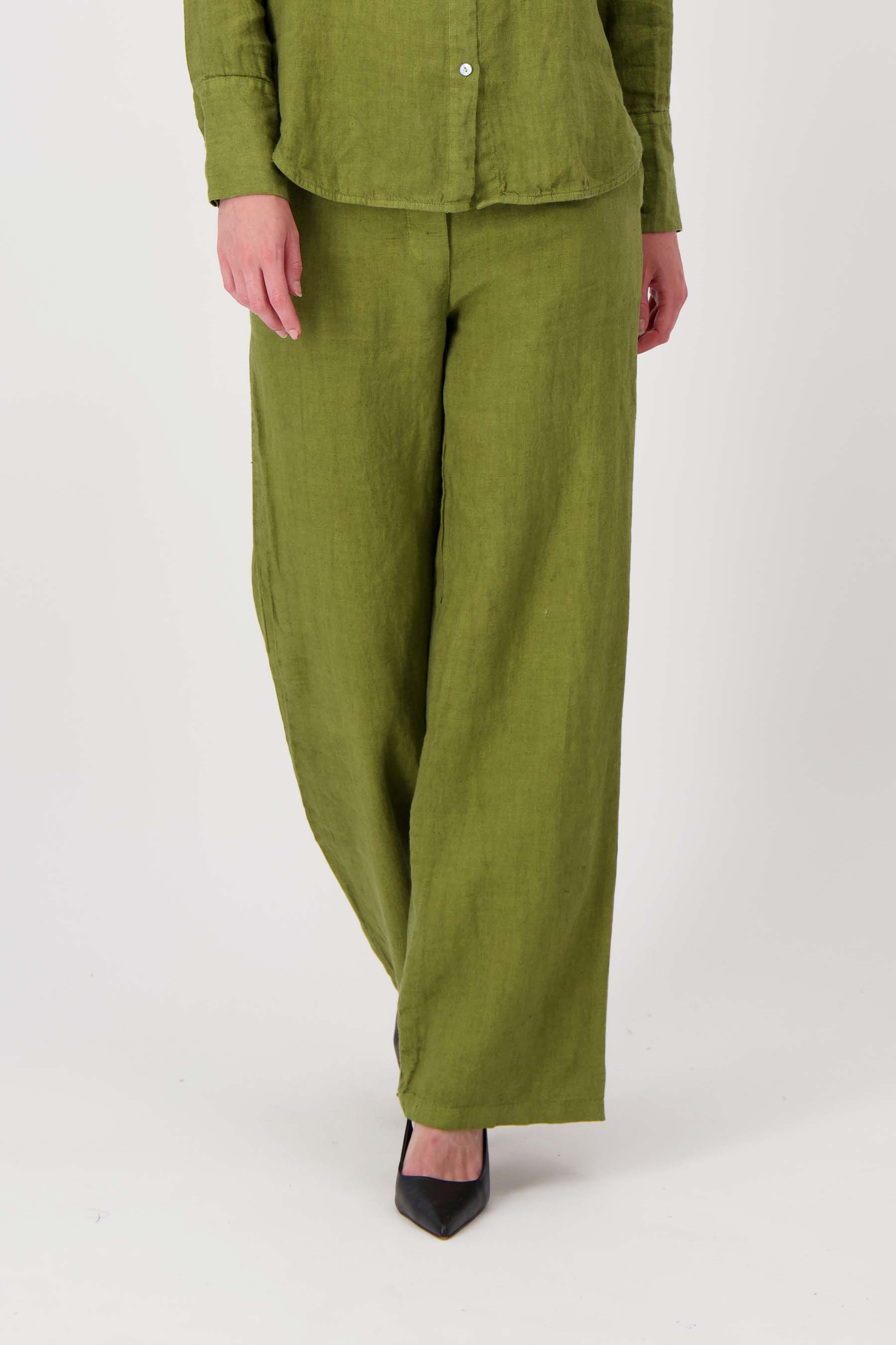 100% linnen broek