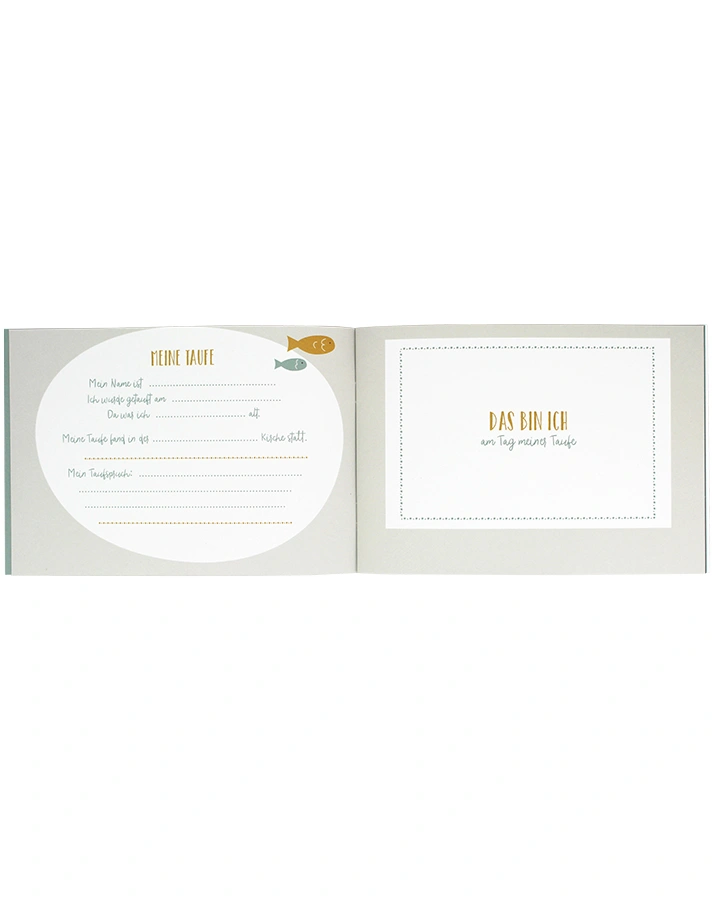 Erinnerungsalbum SCHIFFCHEN – MEIN TAUFBUCH
