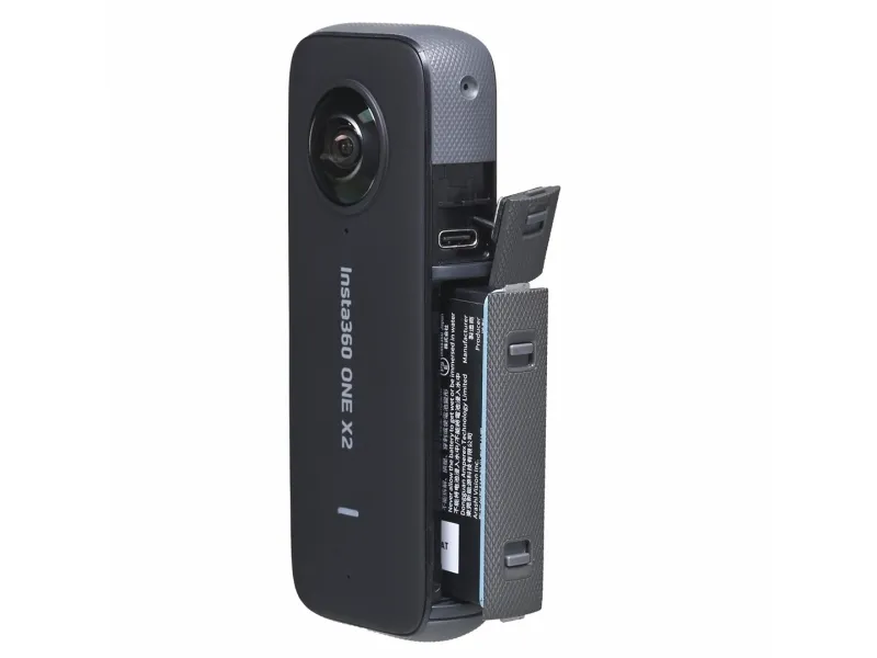 Insta360 One X2 - 360° action-kamera - 5.7K / 30 fps - Wi-Fi, Bluetooth - undervands op til 10 m
