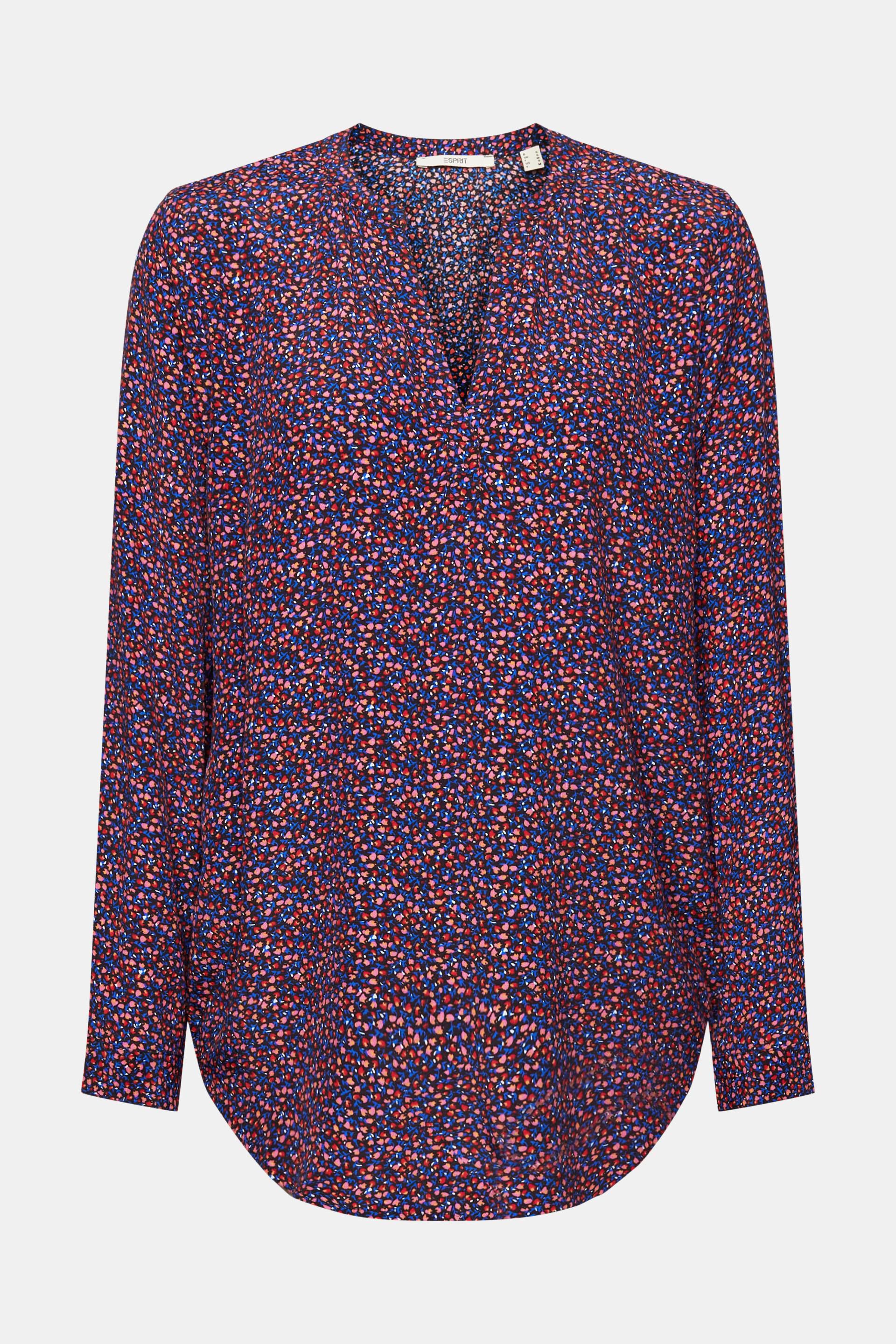 Blouse à motif, en LENZING™ ECOVERO™