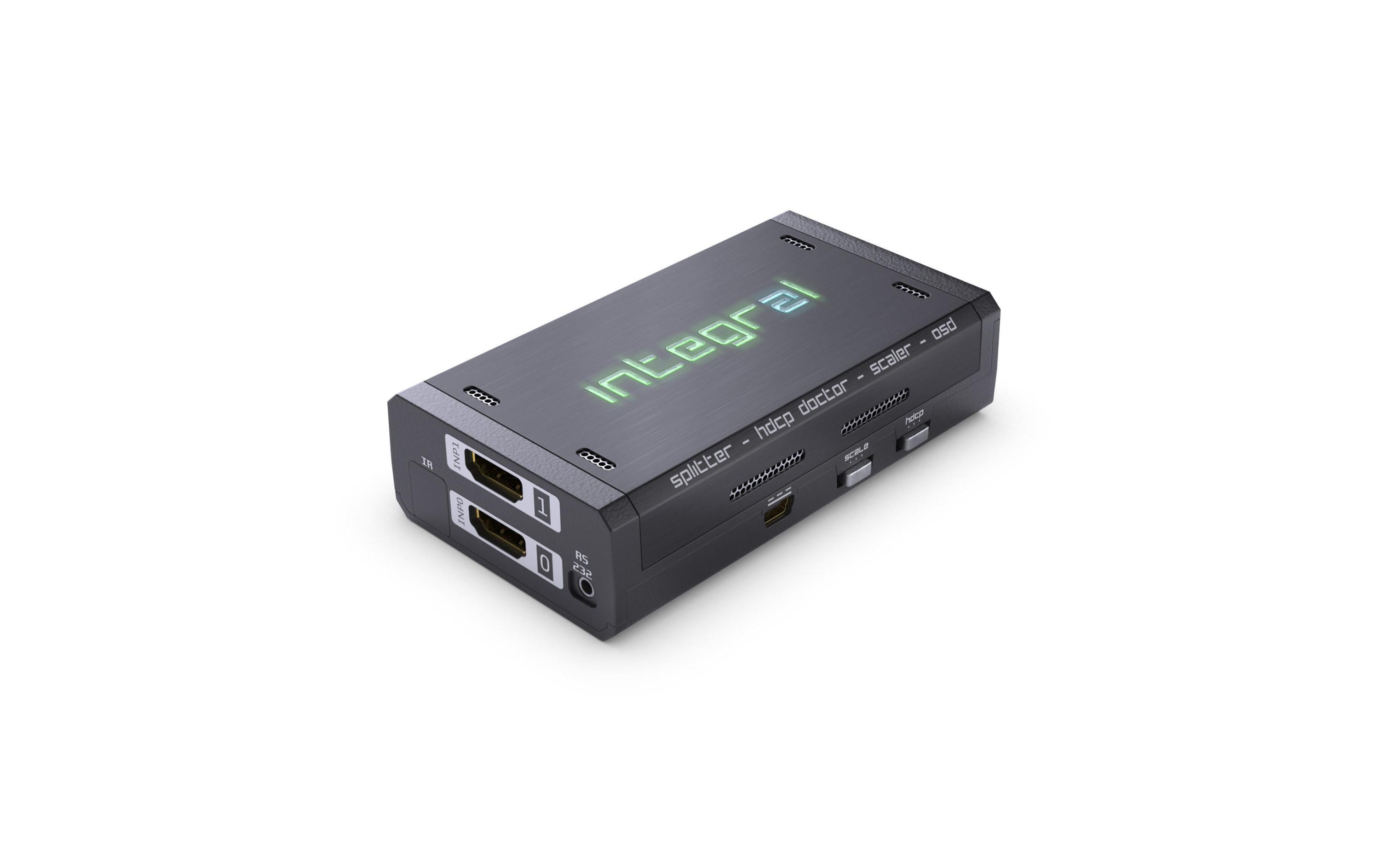 Matrix Switcher Integral 2 HDMI<br>Integral 2 - 2x2 4K 18Gbps HDMI Matrix Switcher mit Scaler und Converter