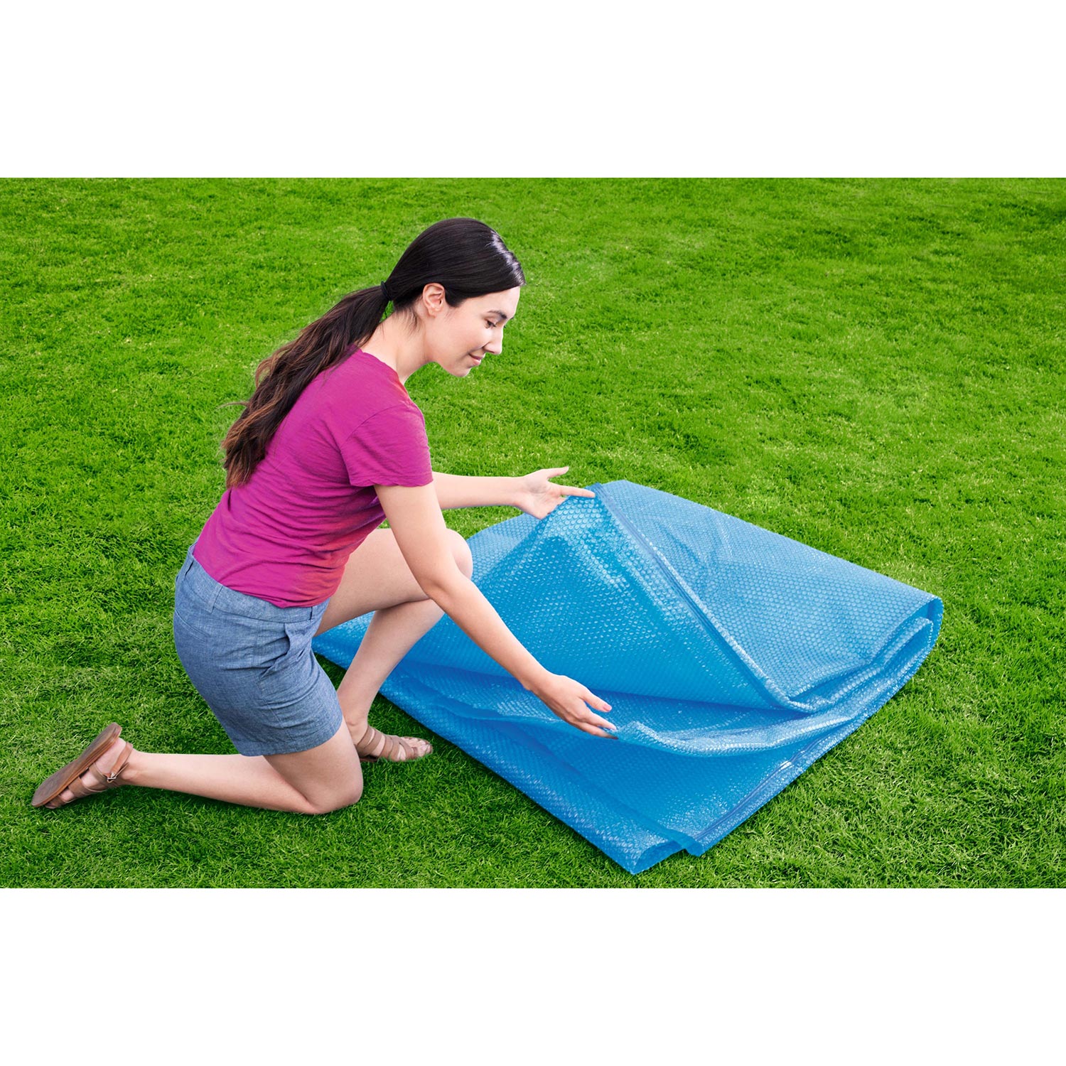 Capa solar redonda Bestway 427 cm