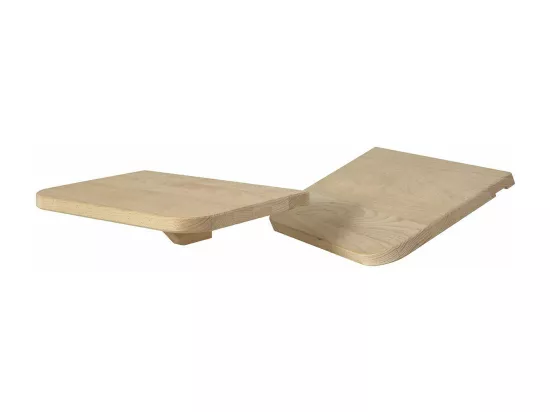Tête de lit 270 cm bois massif bois naturel TAO