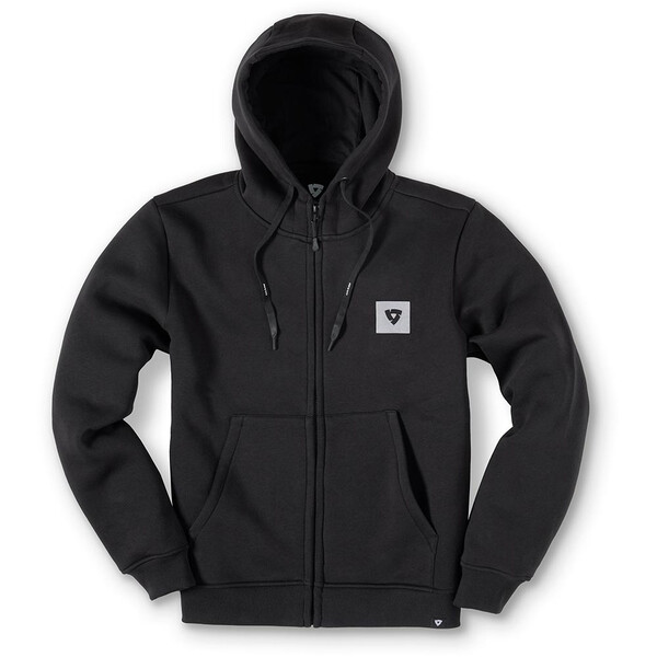 Rev'it - Sweat zippé à capuche Jack Noir