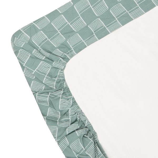 Witlof For Kids Sticky Stripes Plooien Tuck-Inn Ledikantlaken - 60 x 120 cm