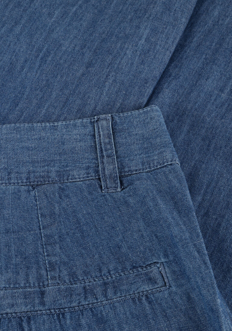 blauwe minus straight leg jeans straight leg pants