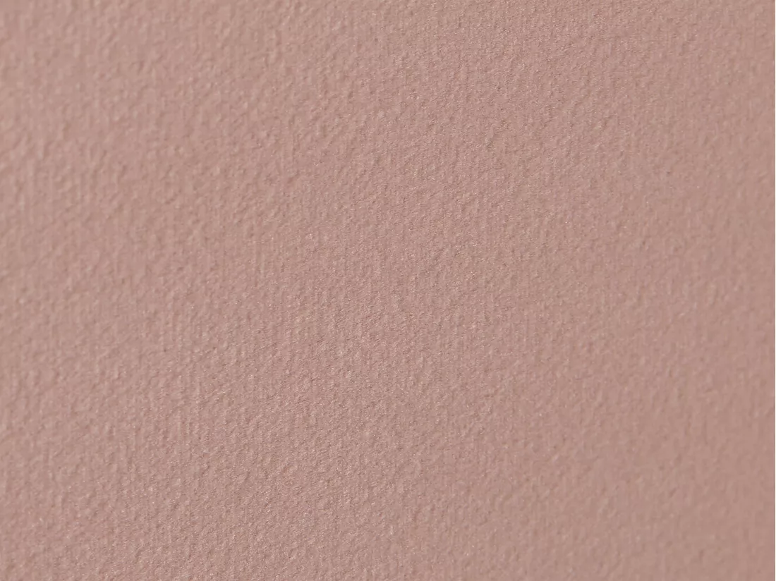 Lit coquillage 90 x 190 cm - Velours - Rose - MOANA
