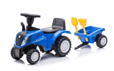 New Holland Gåbil med Tilhenger, Blå