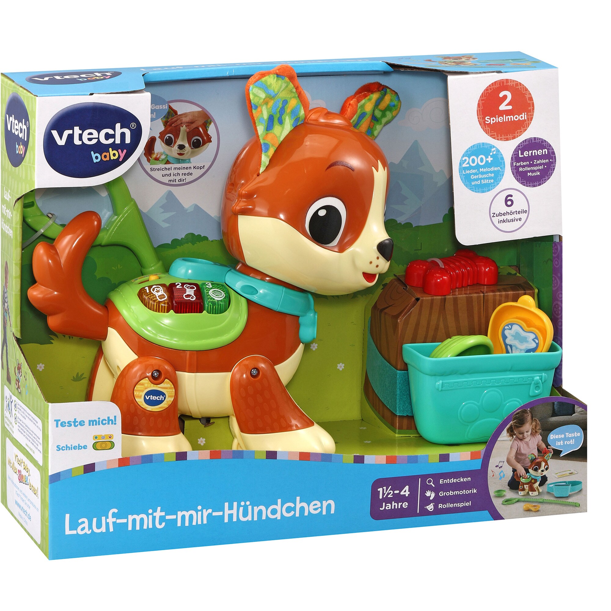 Vtech Spielfigur Lauf-mit-mir-Hündchen