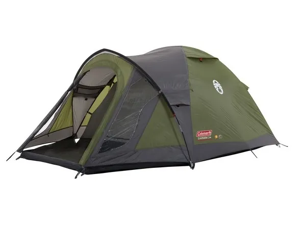 Coleman Darwin 3 , Backpacking, Hård ramme, Kupel/Igloo telt, 3 person(er), 4,9 kg, Grå, Kaki