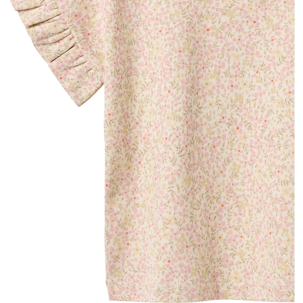 Køb Wheat Coral Flowers T-shirt S/S Ally