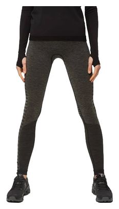 Collant Long Femme Compressport Thermique Winter Run Noir