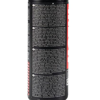 Produit d'entretien Motul WASH & WAX 400ML Universel
