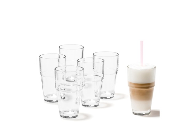 LEONARDO Latte-Macchiato-Glas »Solo 370 ml 6 Stück«