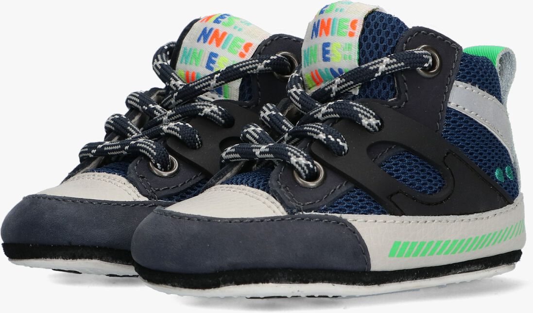 BUNNIESJR blauwe bunniesjr babyschoenen zeb zacht