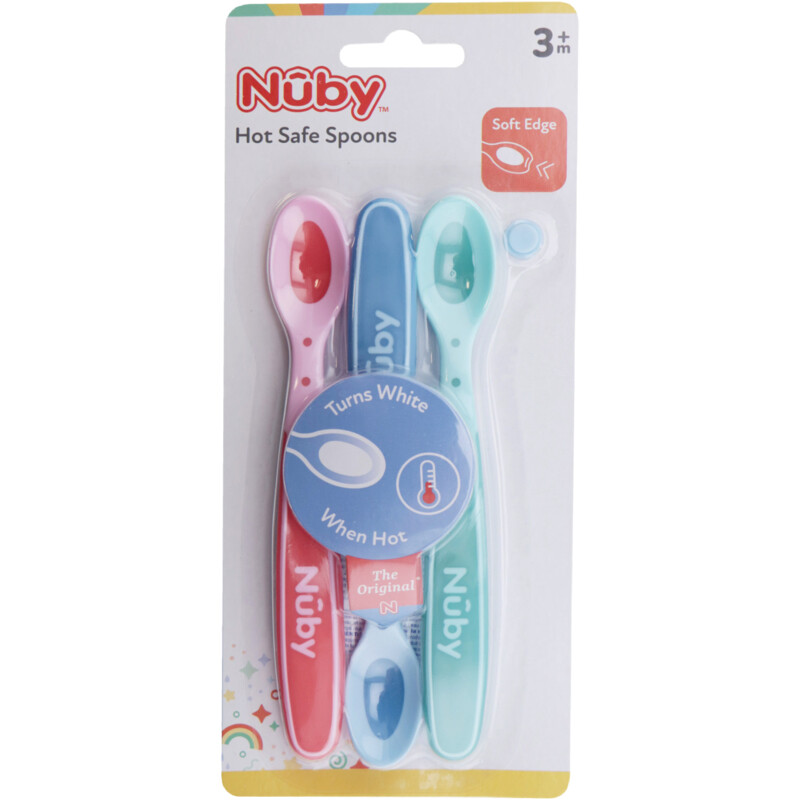 Nuby Warmtegevoelige lepels 3m+