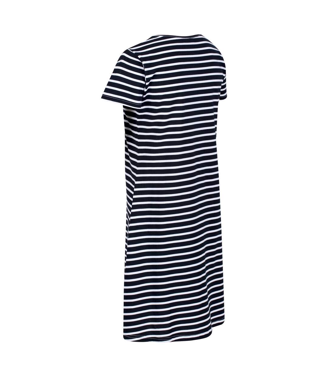 Regatta - Robe trapèze BALIA - Femme (Bleu marine / Blanc) - UTRG6703