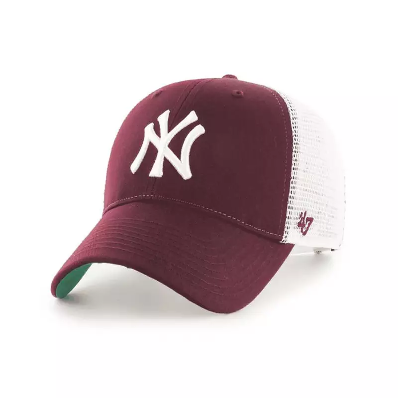 Casquette 47 BRAND Mlb New York Yankees Branson MvpMaroon Rouge