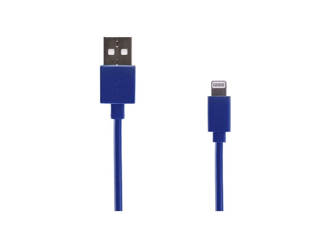 CABO CARREGAMENTO QILIVE 600039627 AZUL 1.2M L MFI 2.4A