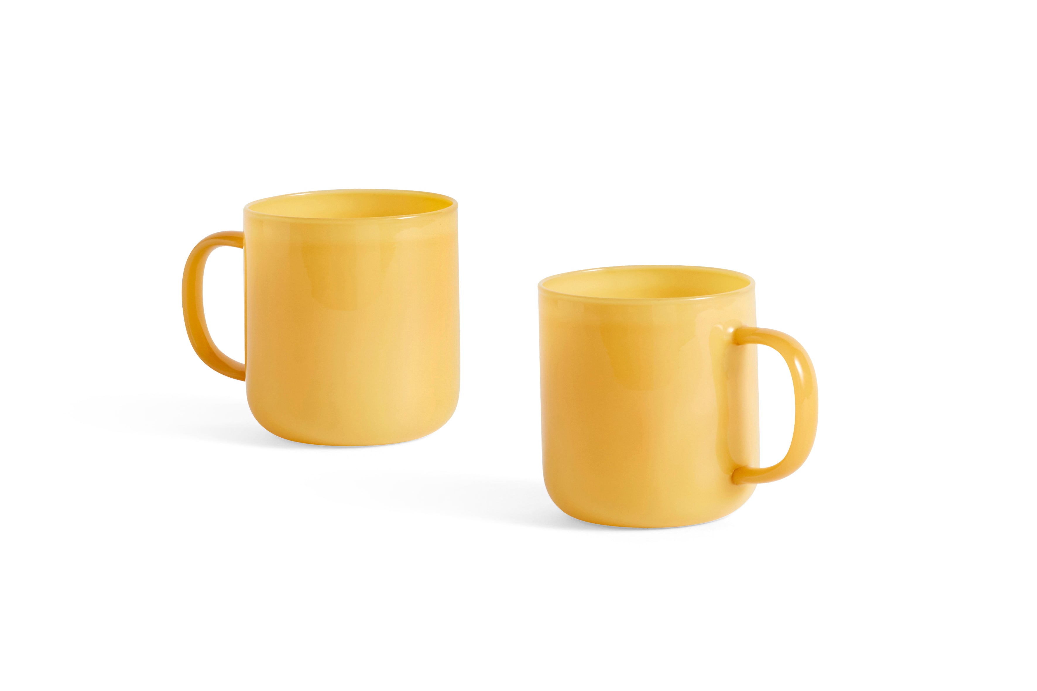 HAY  Borosilicate kop, Jade Yellow - sæt af 2