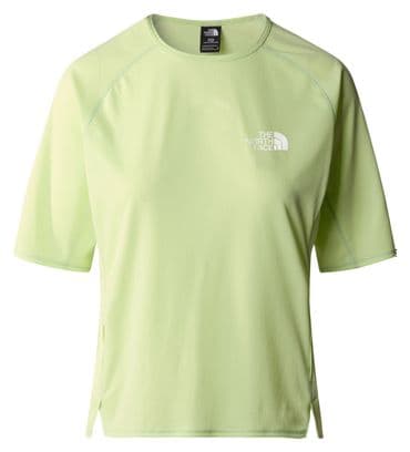 T-Shirt Technique Femme The North Face Summer LT Jaune