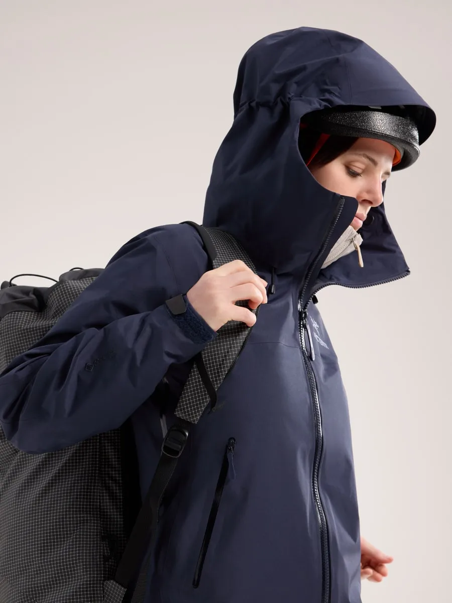 Arc'teryx Women's Beta Ar Jacket Stormhood Black Sapphire