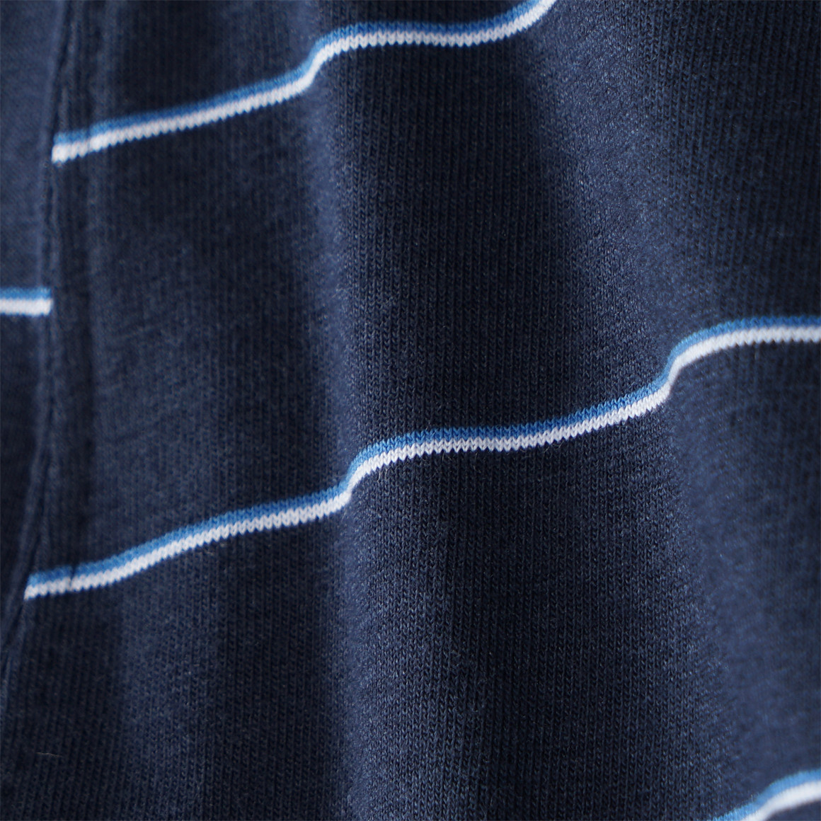 Yigga 3 Jungen Boxer mit Streifen-Muster blau / grau / dunkelblau