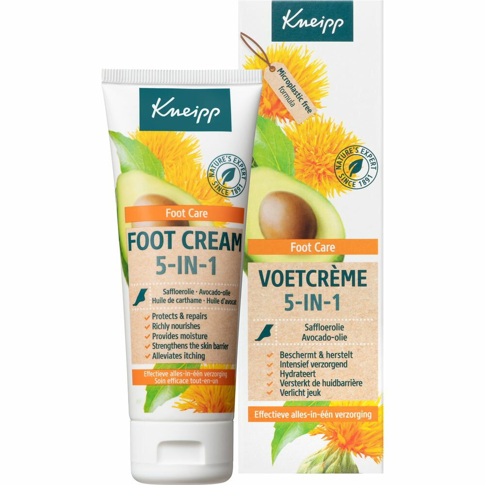 Kneipp Voetcrème 5-in-175 ml
