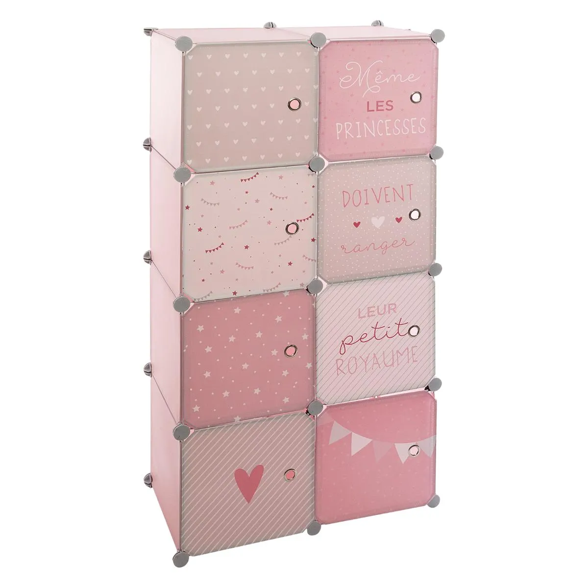 Atmosphera, Createur D'Interieur Atmosphera Rangement Penderie - Rose