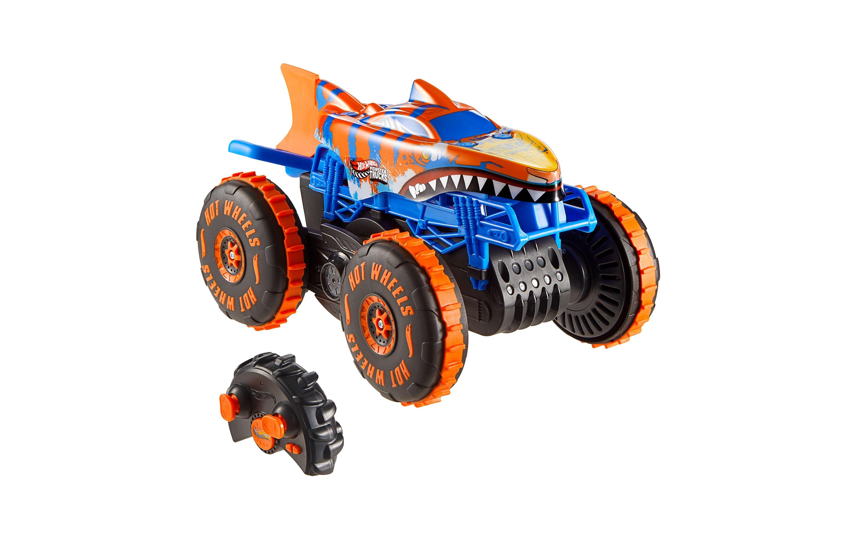 Monster Trucks R/C Tiger SharkSpielzeug-Truck mit Fernbedienung