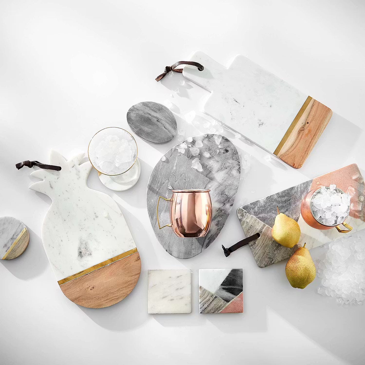MARBLE Untersetzer 4er-Set