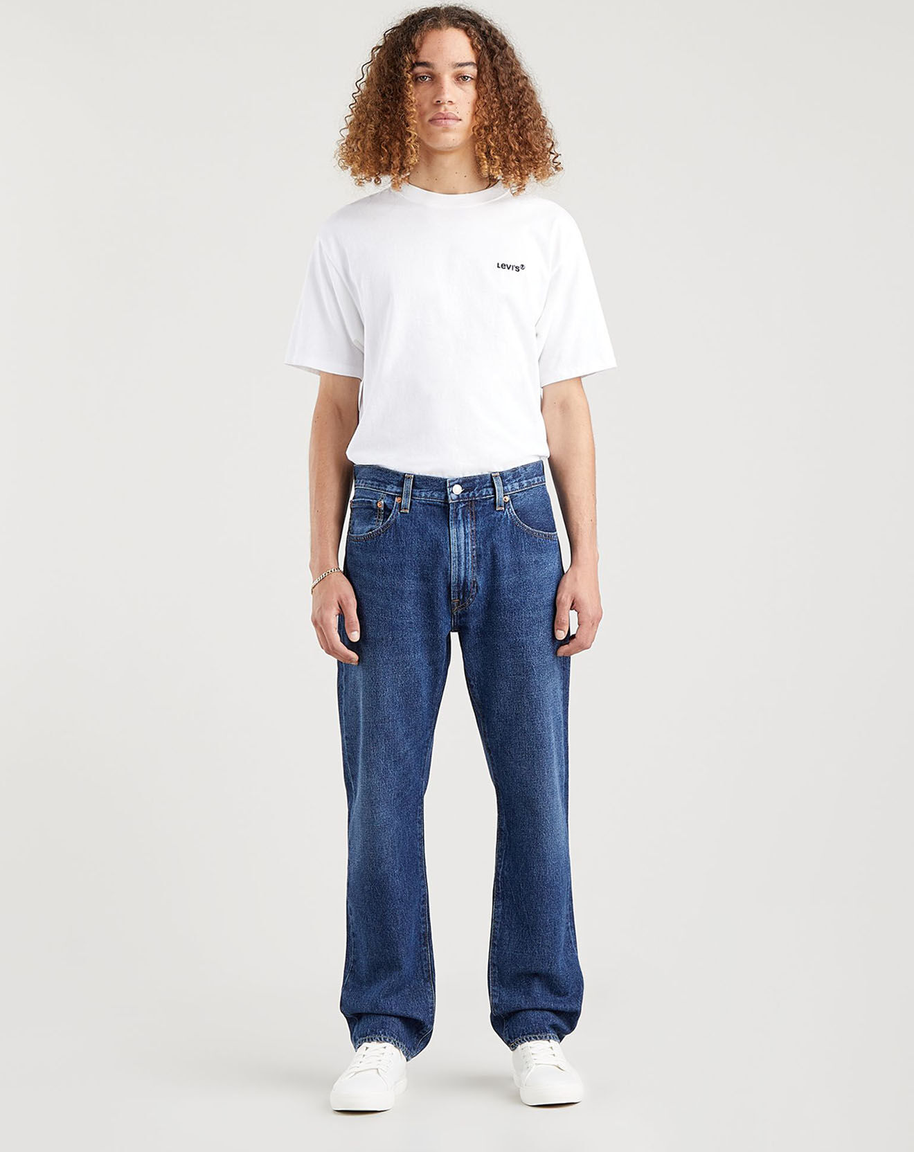 Levi's® Jean 551™ Z en Coton & Chanvre Authentic Straight bleu foncé