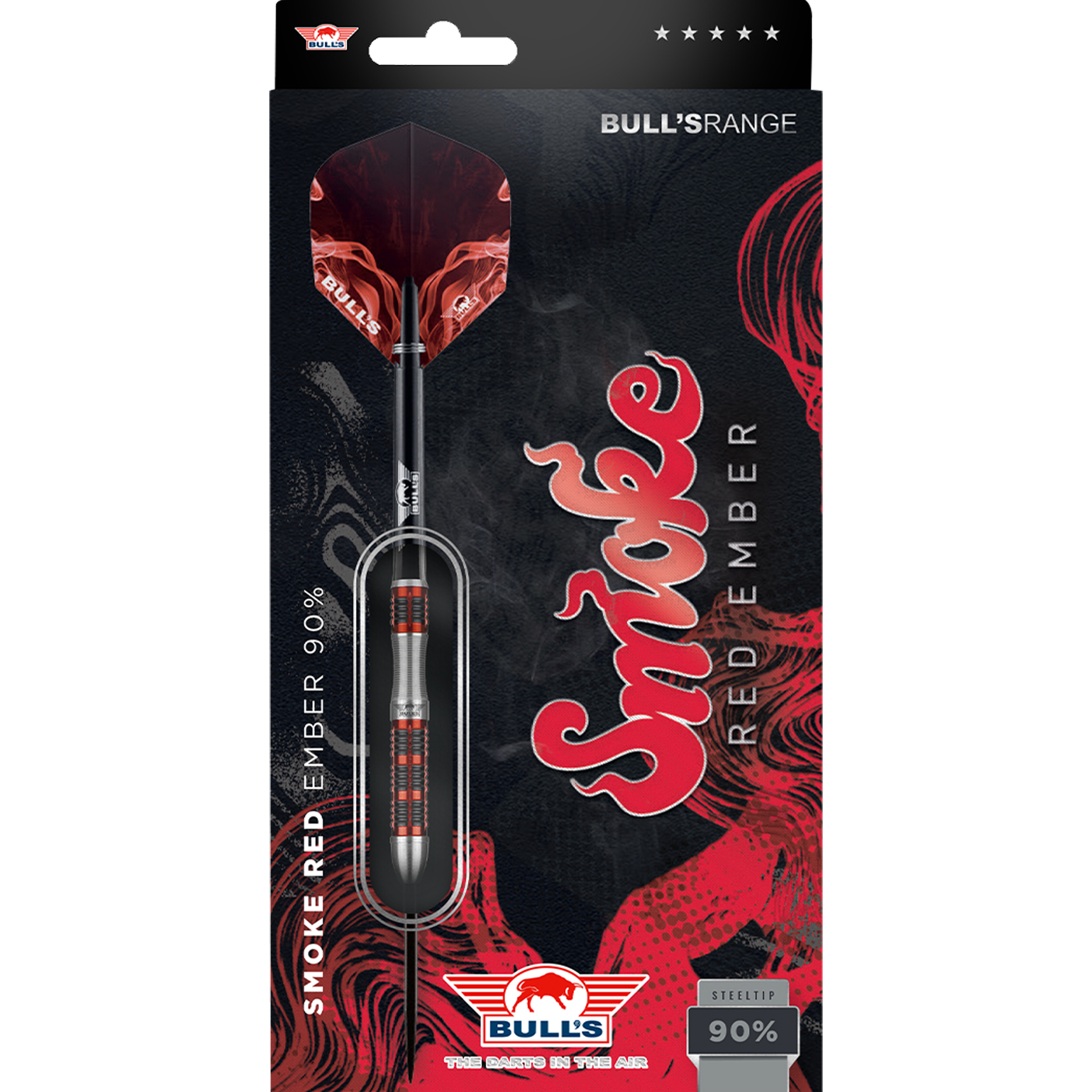 Bull's NL - Smoke Red Typ B - Steeldart