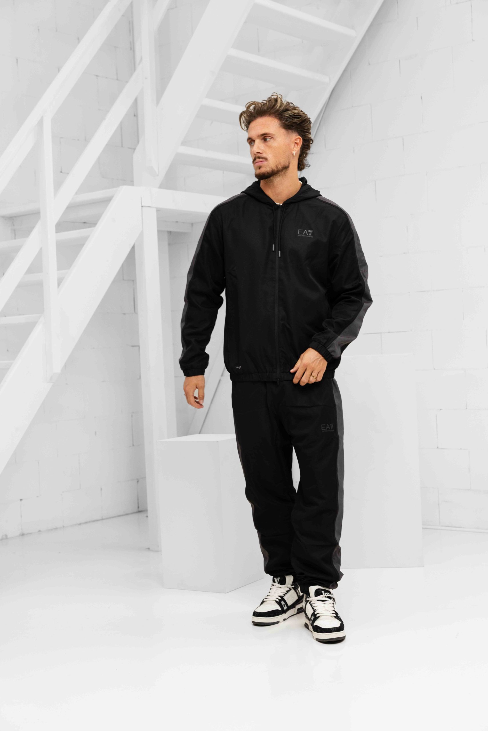 EA7 Emporio Armani 7M000643 Trainingspak Heren Zwart