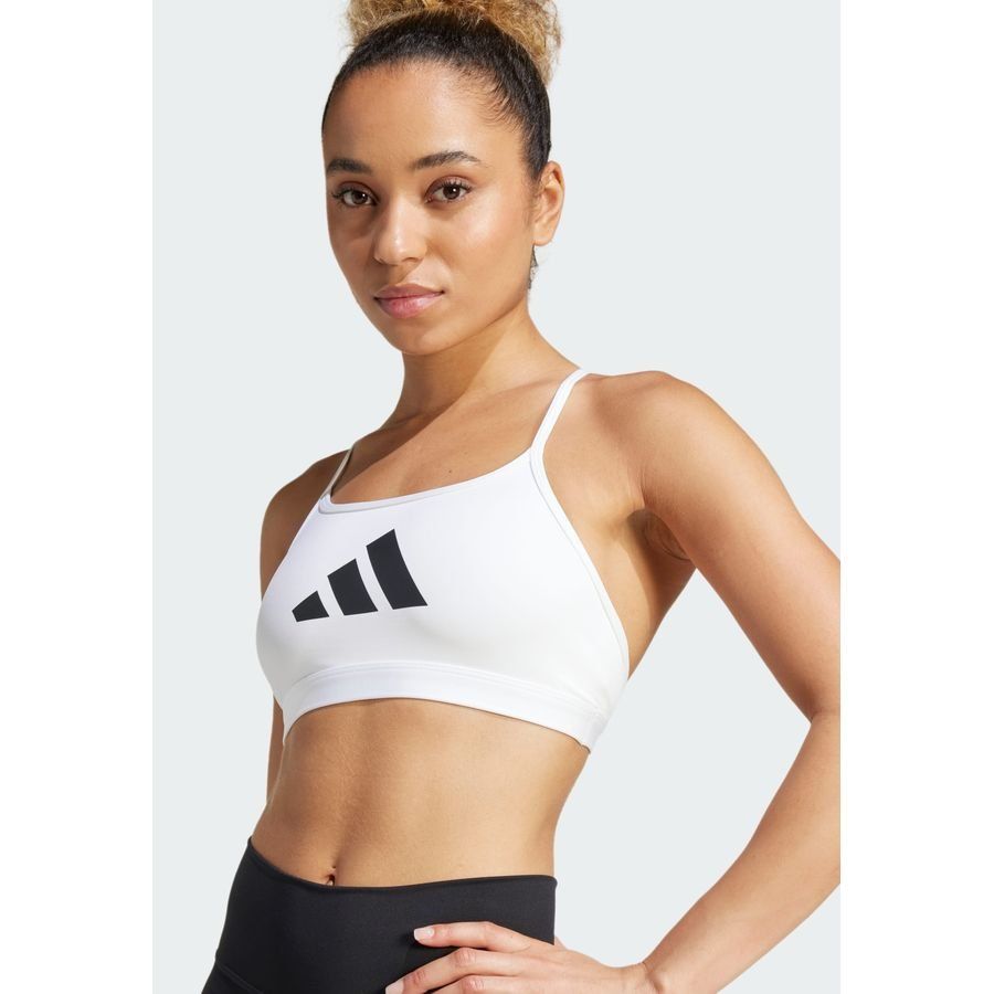 Adidas Aeroreact Big Logo Graphic Bra